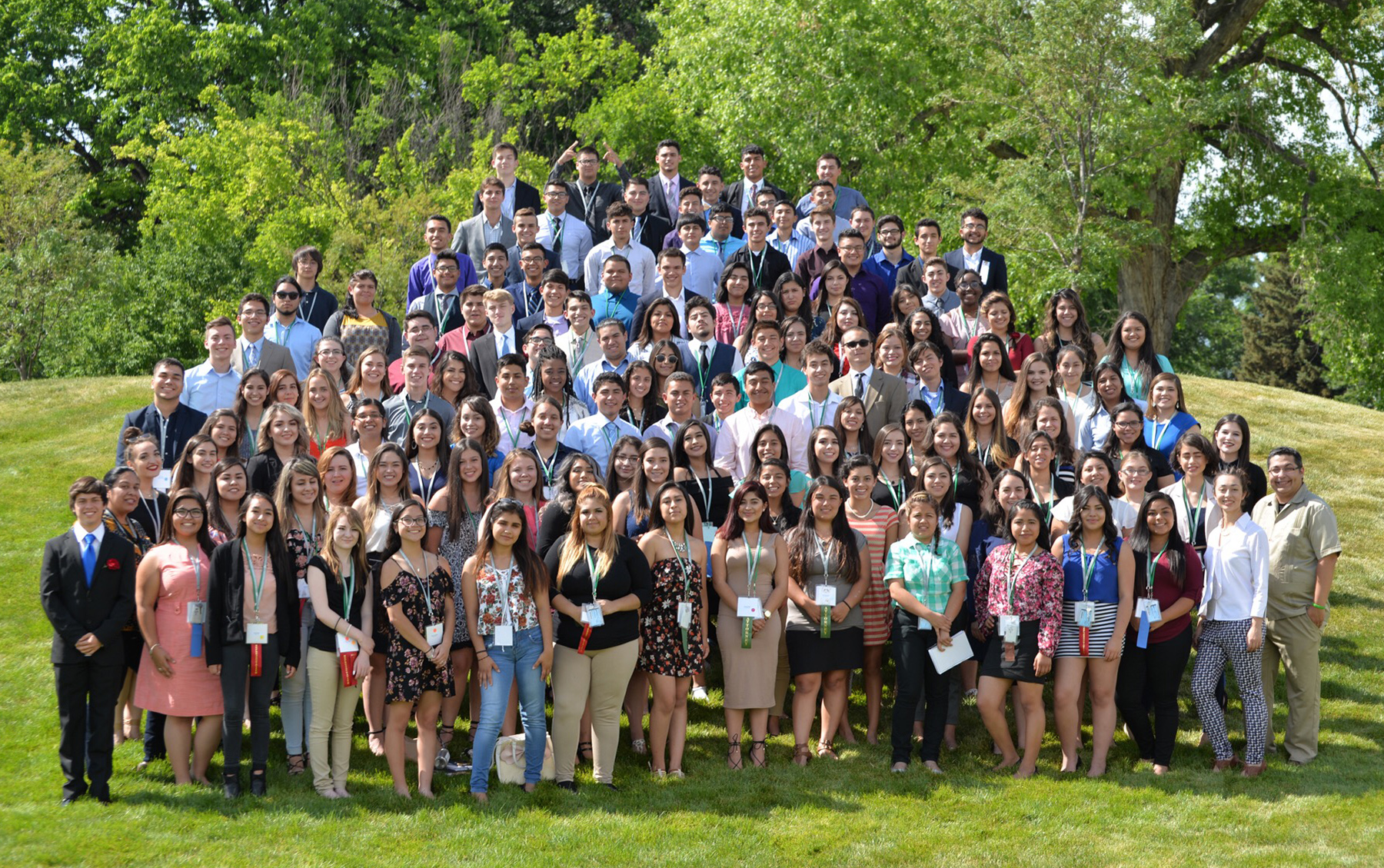 2017 Colorado LDZ student group photo