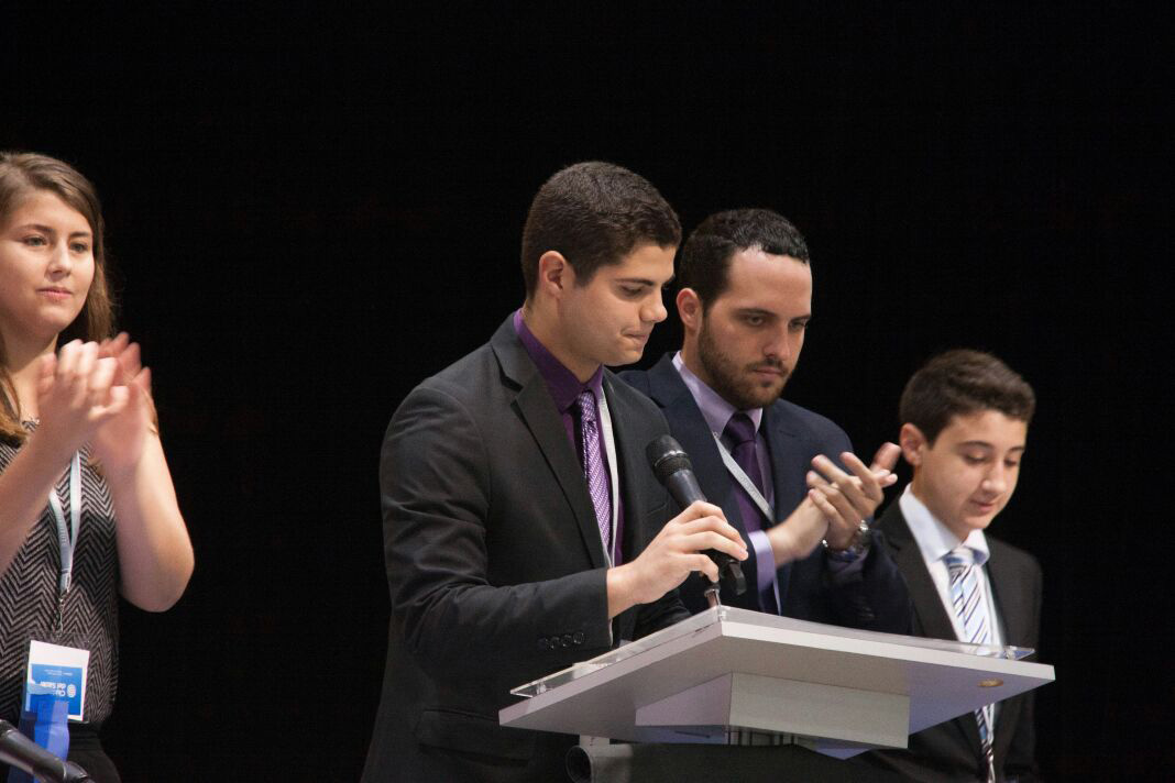 Students open the 2017 LDZ Las Americas legislative session