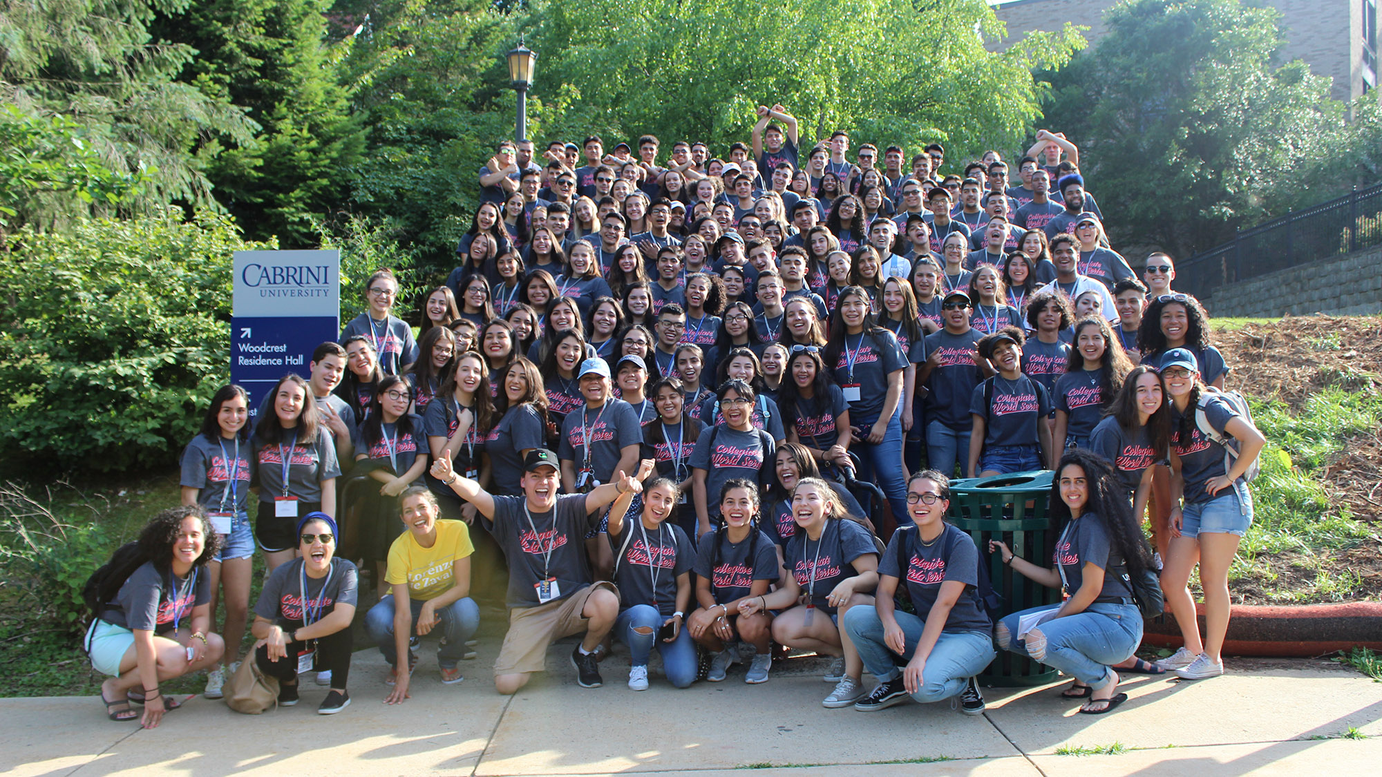 Group photo of 2018 Northeast CWS students
