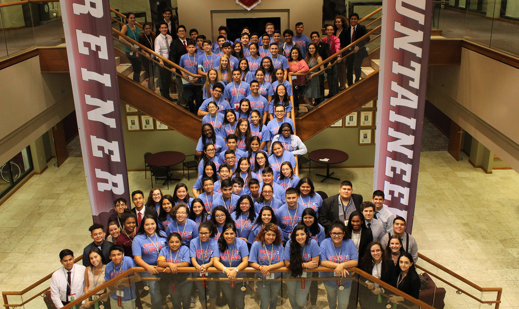 2018 Texas Star Great Debate Students at Schreiner University