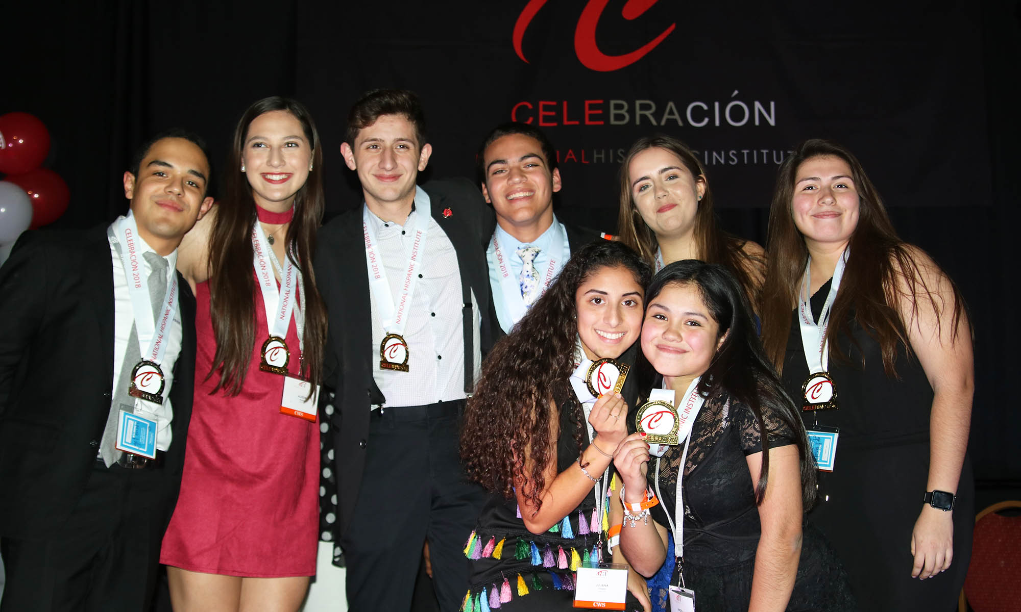 The winning Roots team from the CWS cohort at Celebracion 2018